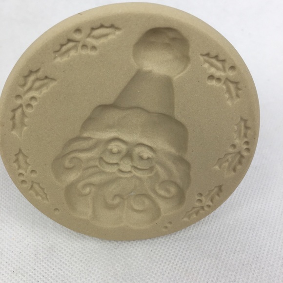 Brown Bag Cookie Art Cookie Stamp #12 Folk Santa - Picture 7 of 11